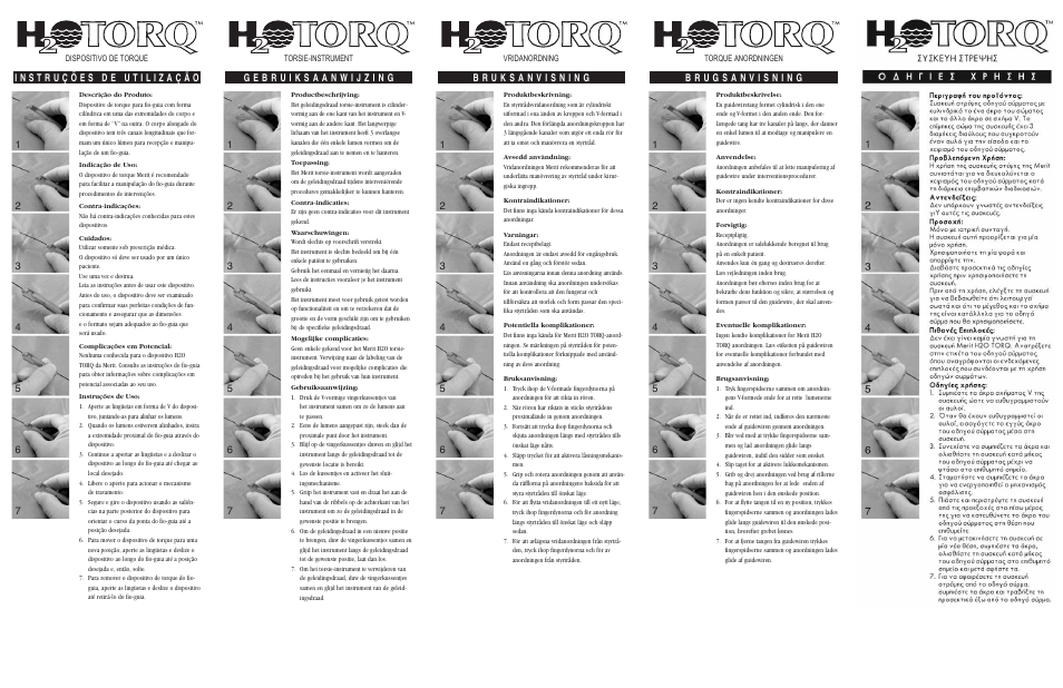 Merit Medical H2O Torq Torque Device User Manual | Page 2 / 2