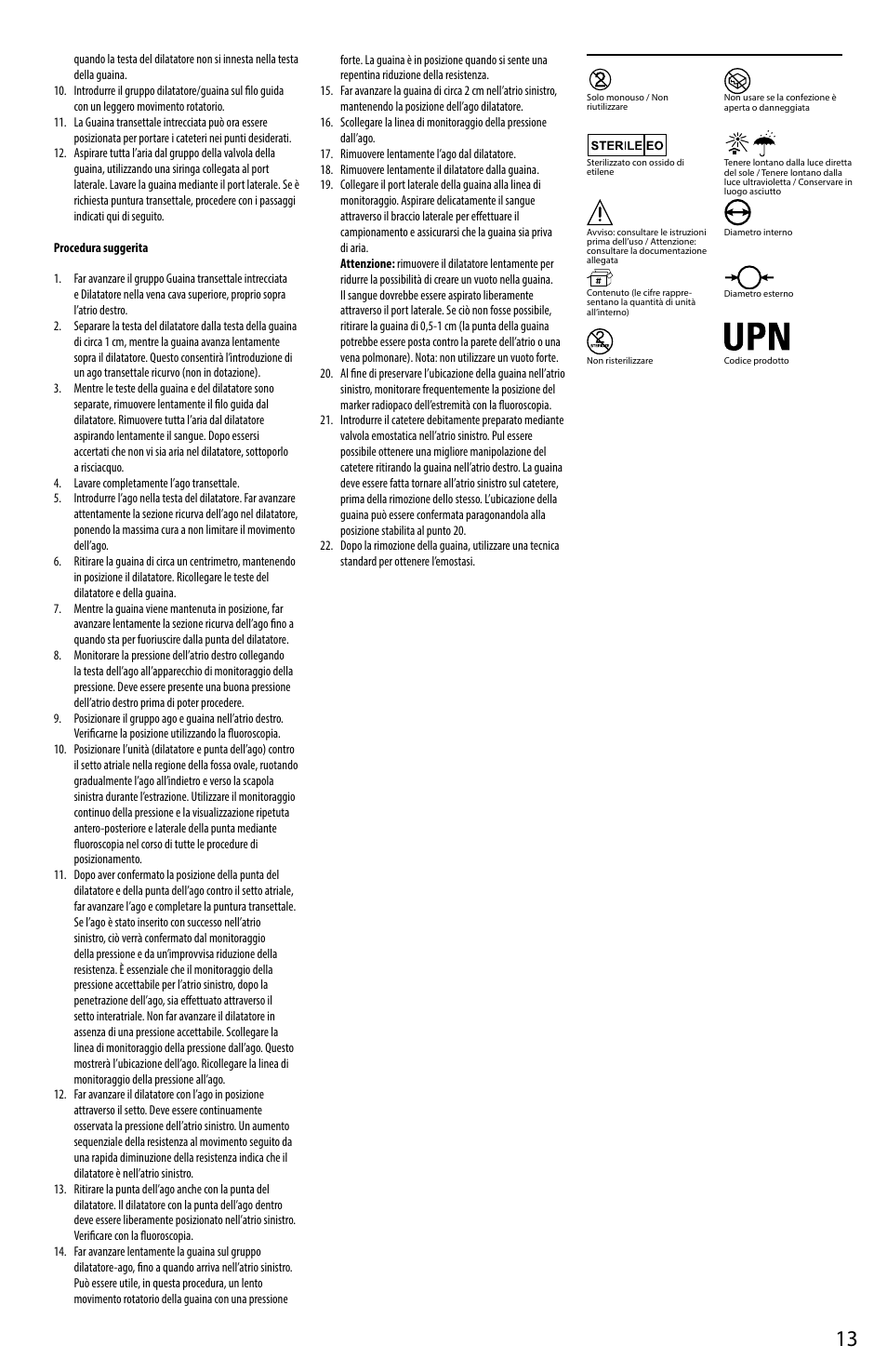 Merit Medical HeartSpan Fixed Curve Braided Transseptal Sheath User Manual | Page 13 / 24