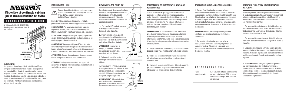 Merit Medical IntelliSystem 25 Inflation Device User Manual | Page 3 / 10
