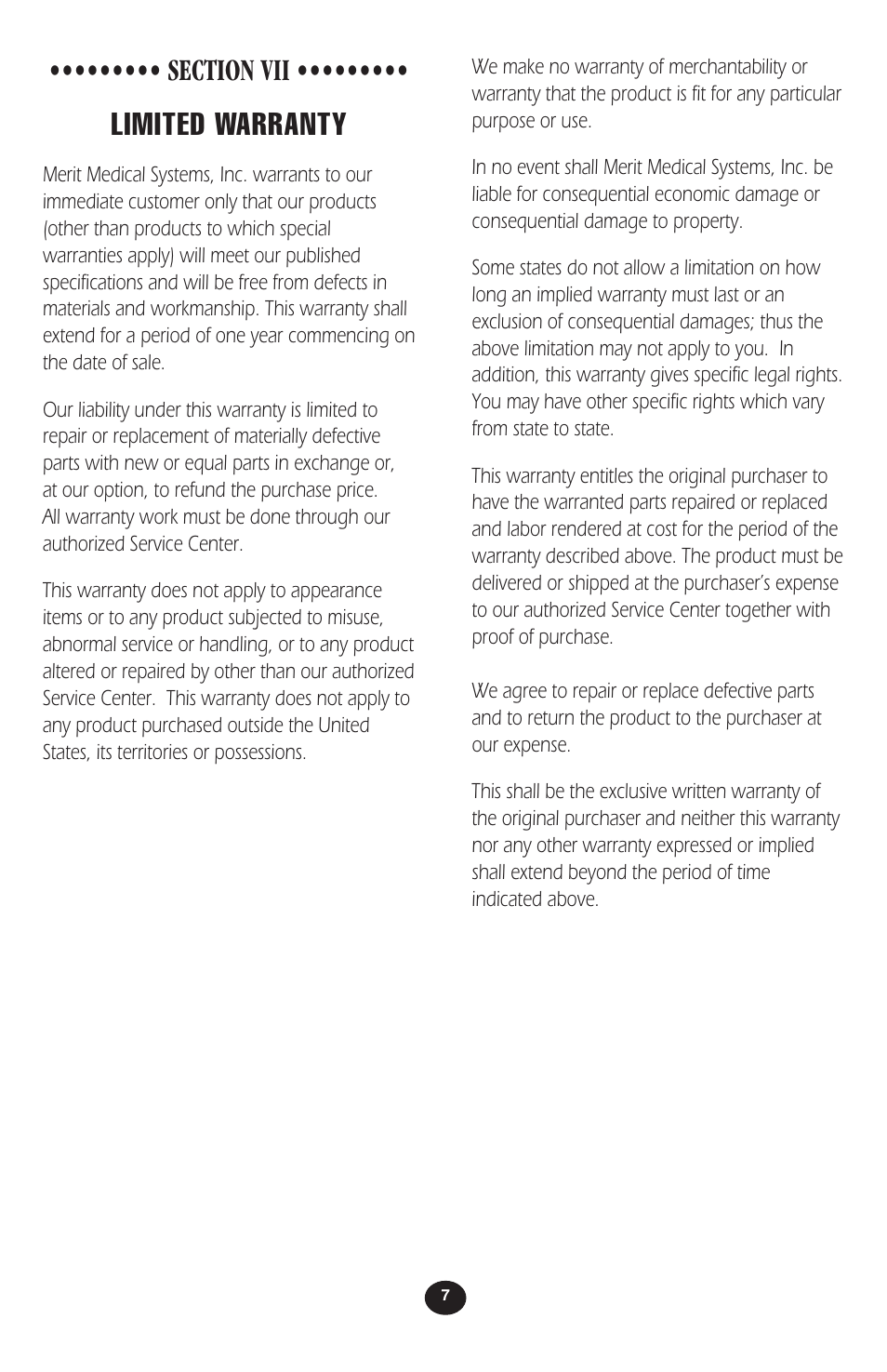 Merit Medical Mentor Simulator/Tester User Manual | Page 9 / 12