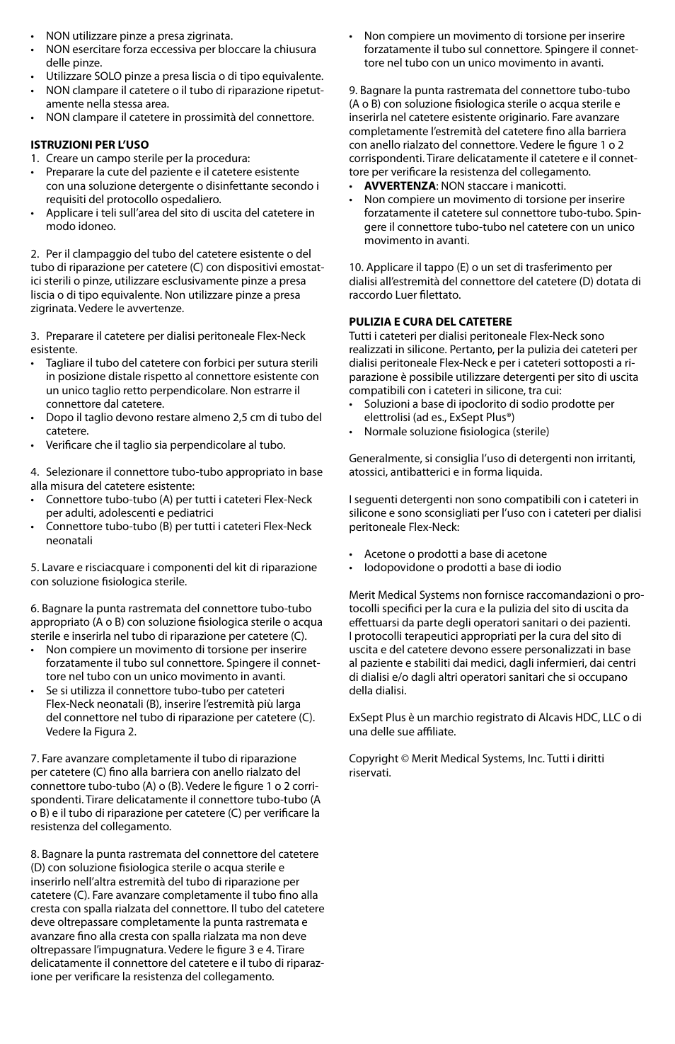 Merit Medical PD Catheter Repair Kit IFU User Manual | Page 7 / 26