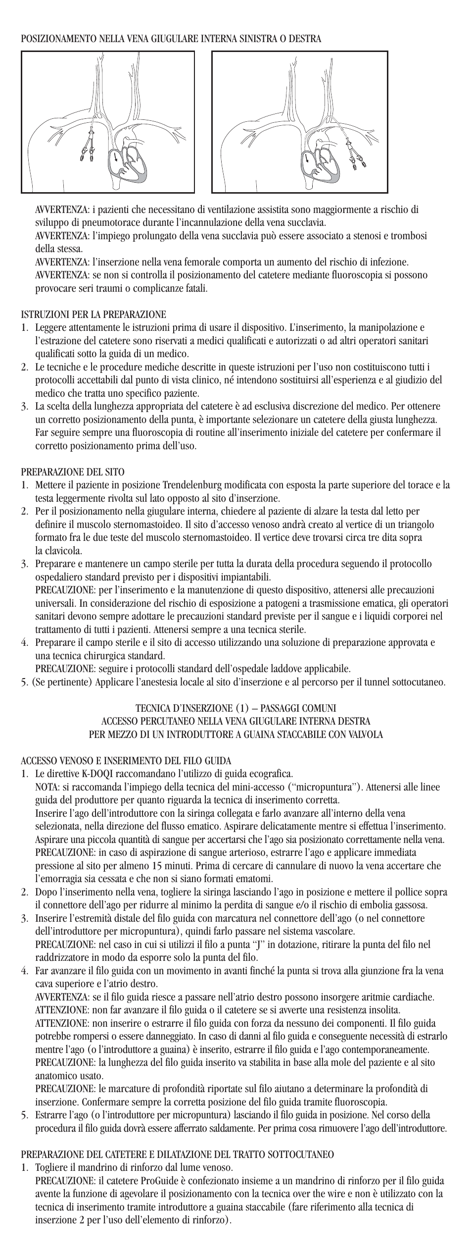 Merit Medical ProGuide Chronic Dialysis Catheter User Manual | Page 15 / 61