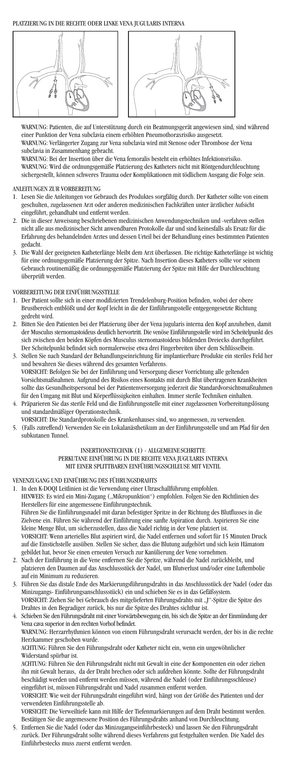 Merit Medical ProGuide Chronic Dialysis Catheter User Manual | Page 21 / 61