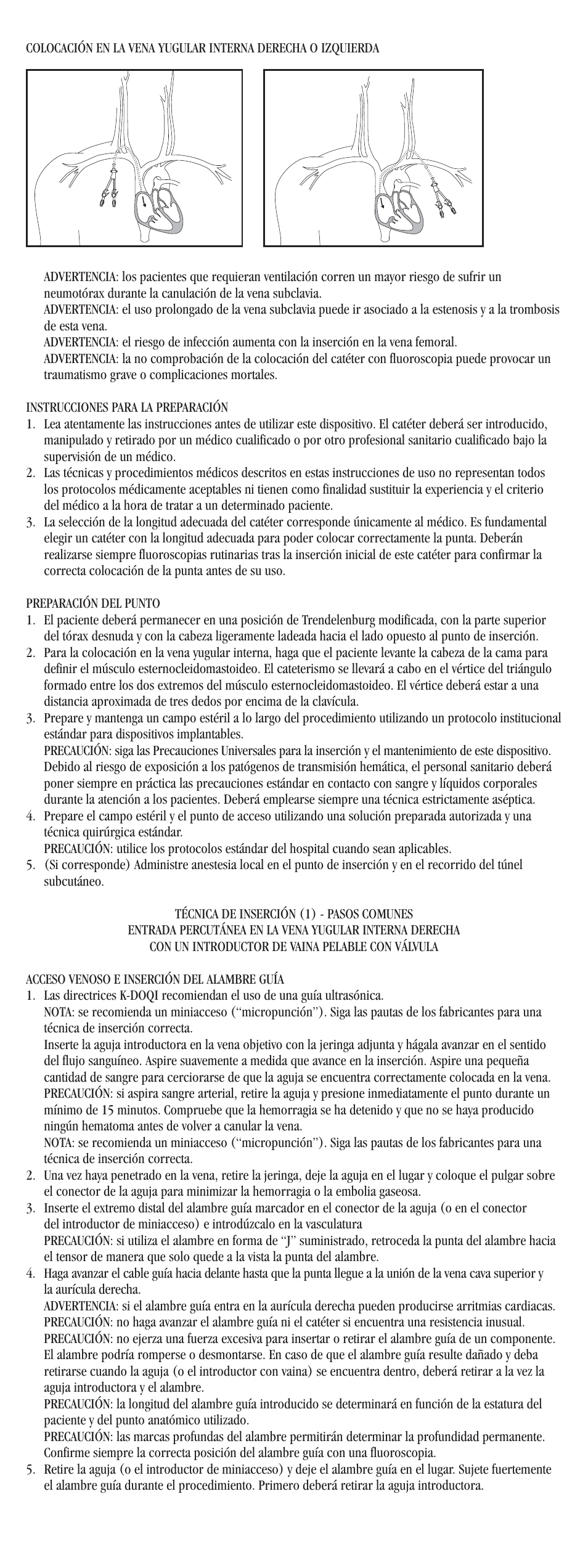 Merit Medical ProGuide Chronic Dialysis Catheter User Manual | Page 27 / 61