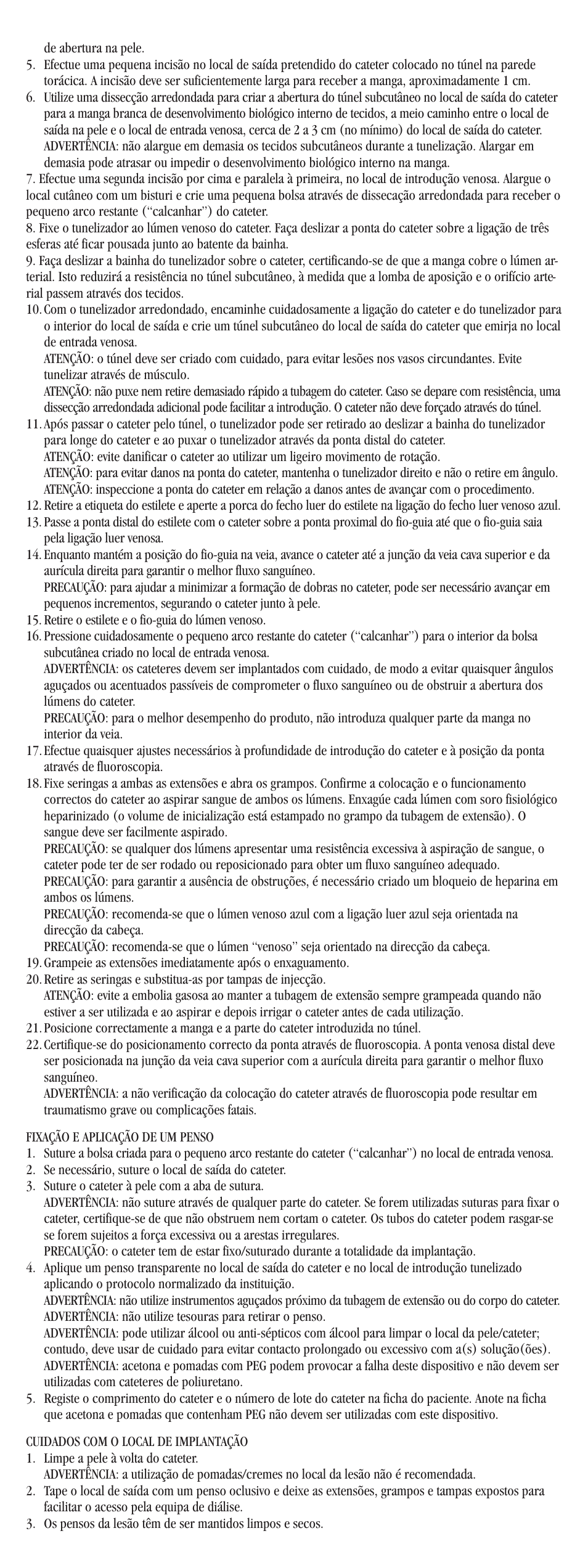 Merit Medical ProGuide Chronic Dialysis Catheter User Manual | Page 36 / 61