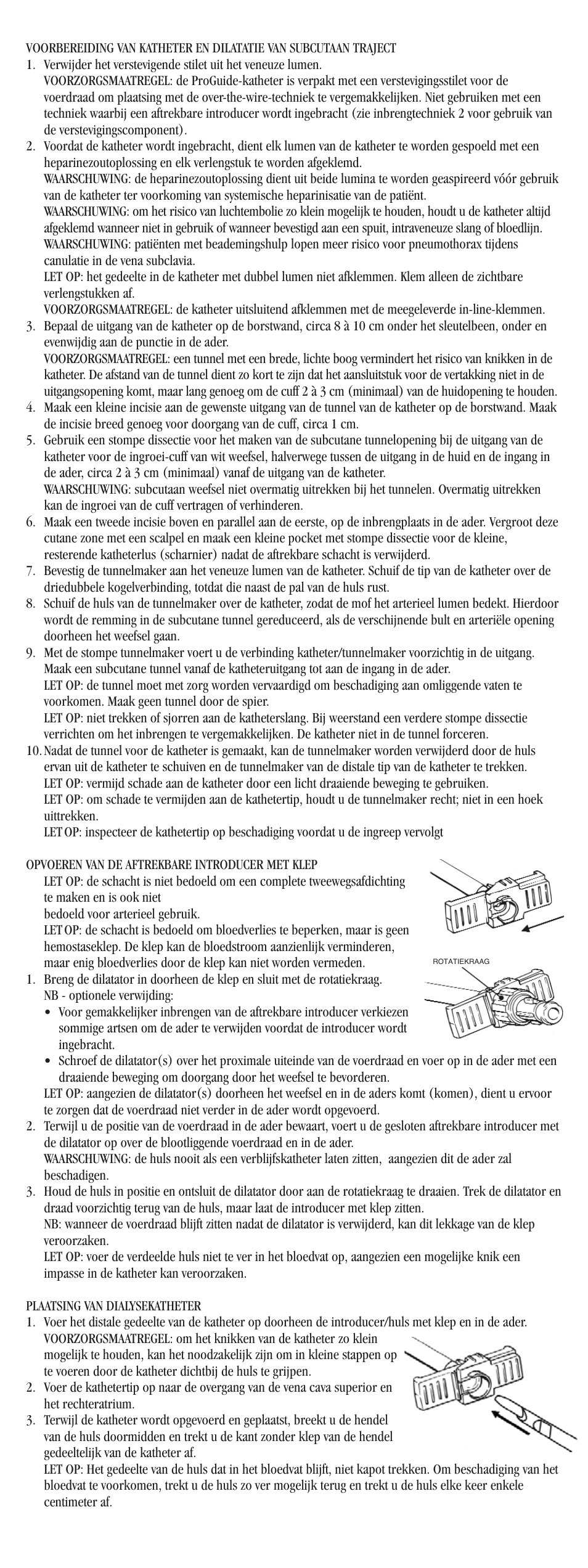 Merit Medical ProGuide Chronic Dialysis Catheter User Manual | Page 40 / 61