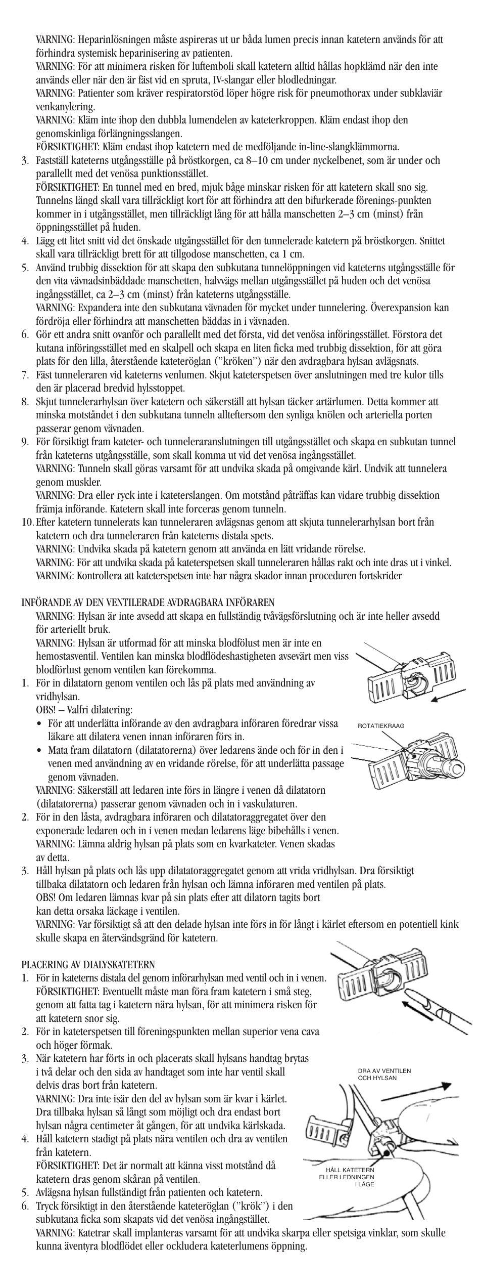 Merit Medical ProGuide Chronic Dialysis Catheter User Manual | Page 46 / 61