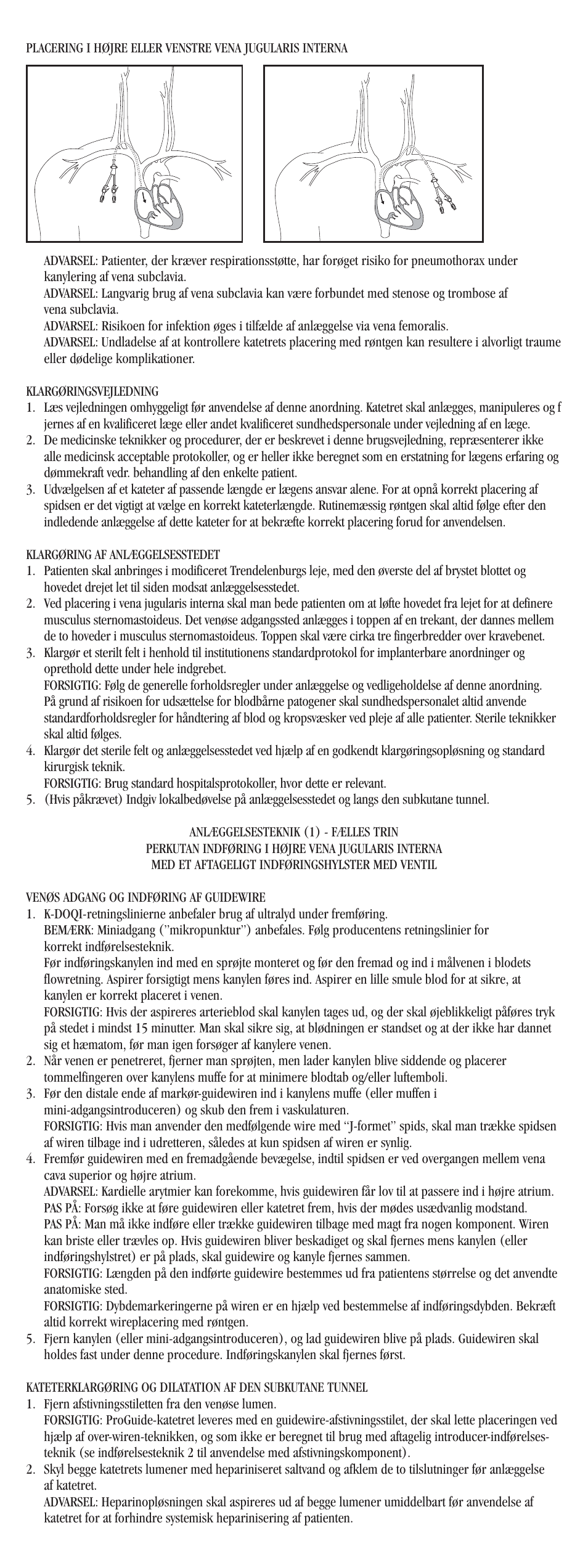 Merit Medical ProGuide Chronic Dialysis Catheter User Manual | Page 51 / 61