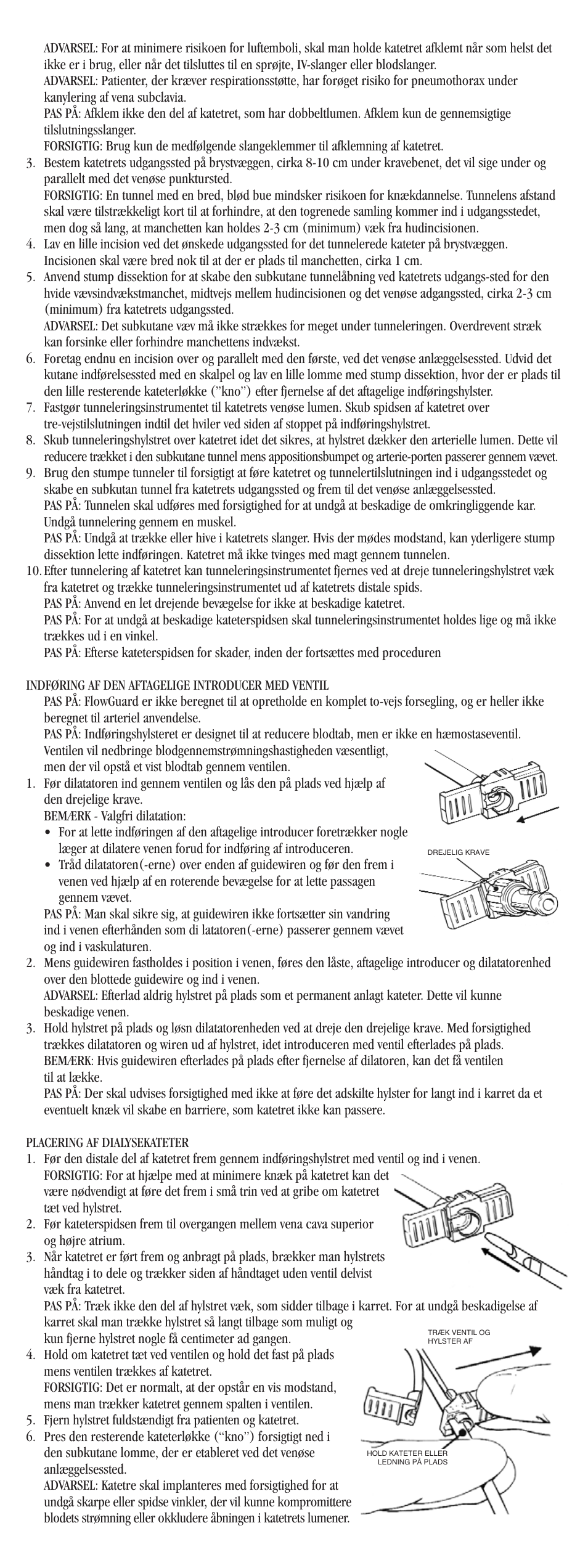 Merit Medical ProGuide Chronic Dialysis Catheter User Manual | Page 52 / 61