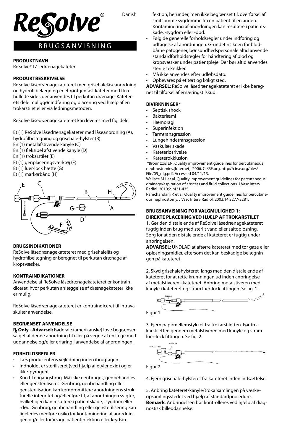 Merit Medical ReSolve Locking Drainage Catheter User Manual | Page 26 / 32