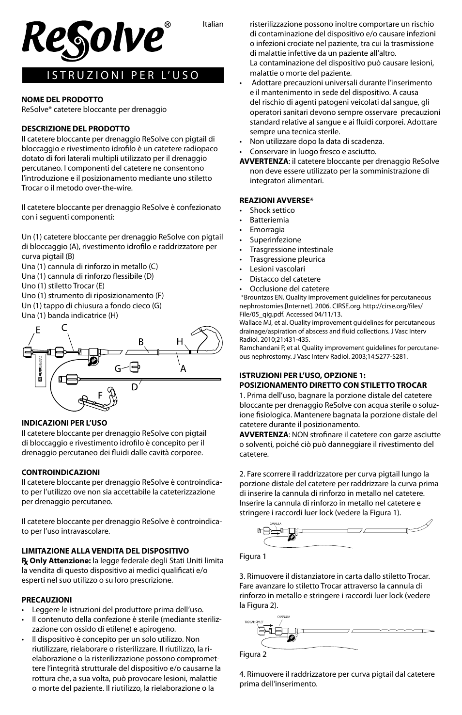 Merit Medical ReSolve Locking Drainage Catheter User Manual | Page 8 / 32