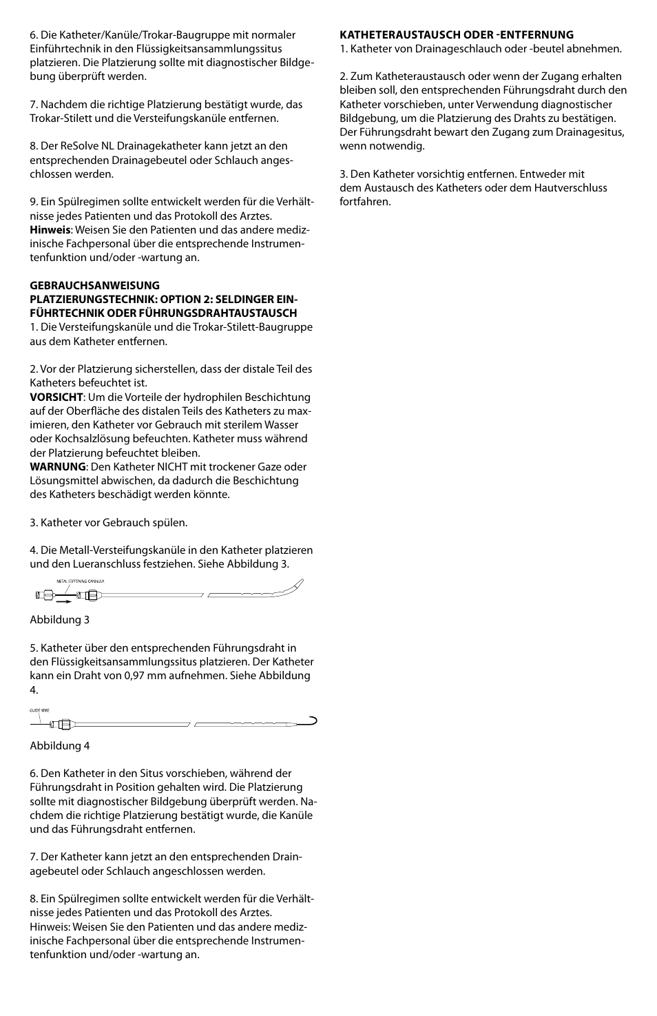 Merit Medical Resolve non-locking drainage catheter User Manual | Page 9 / 24