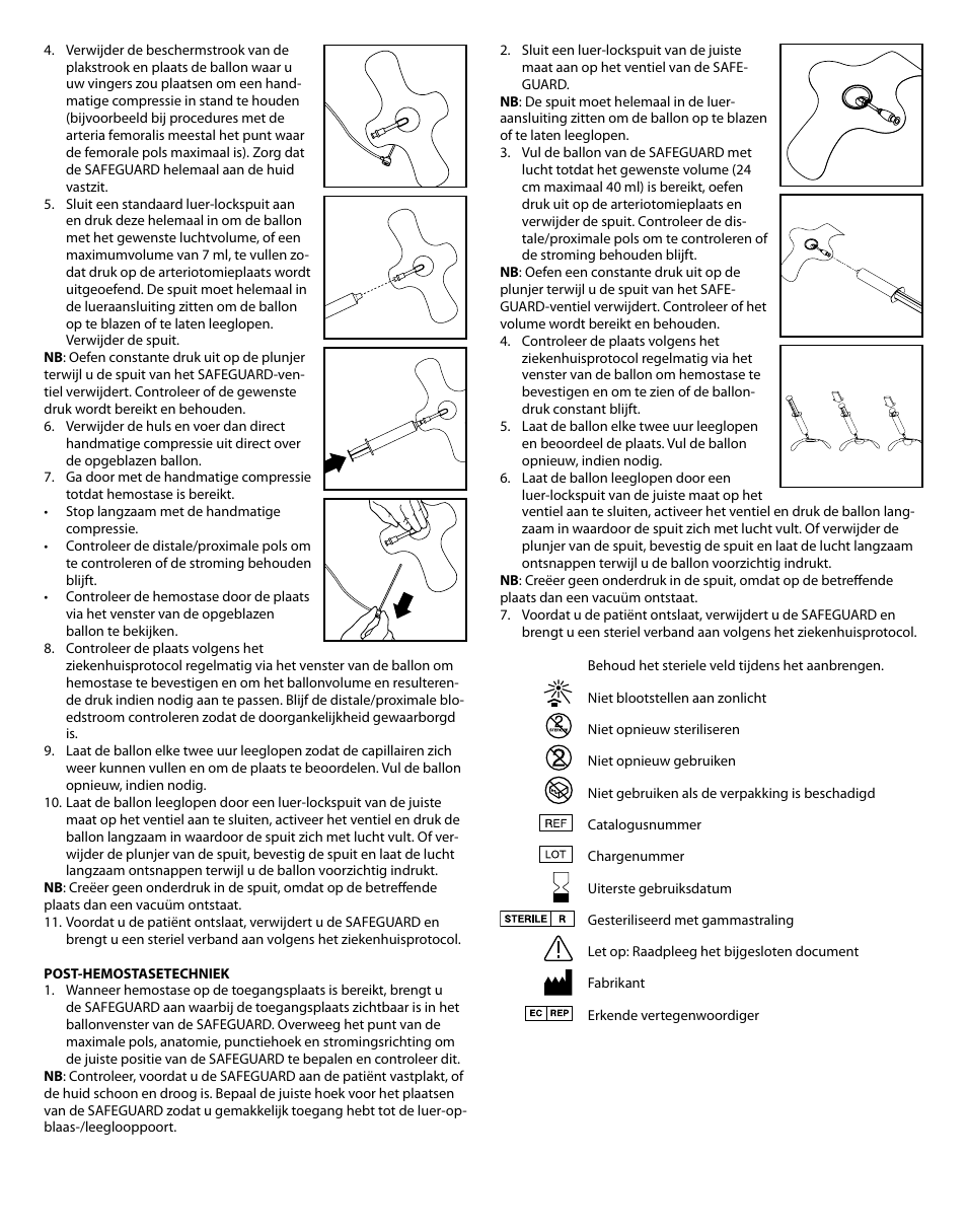 Merit Medical Safeguard 12cm Multilingual IFU User Manual | Page 13 / 24