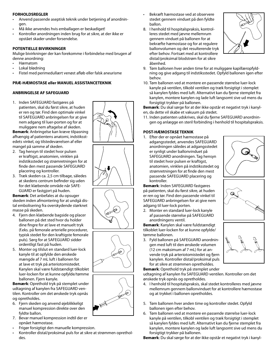 Merit Medical Safeguard 12cm Multilingual IFU User Manual | Page 16 / 24