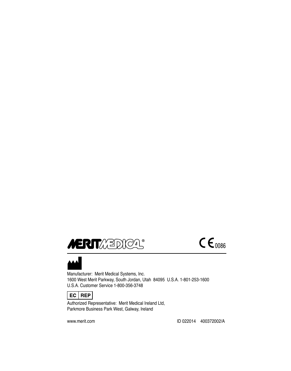 Merit Medical Safeguard 12cm Multilingual IFU User Manual | Page 24 / 24
