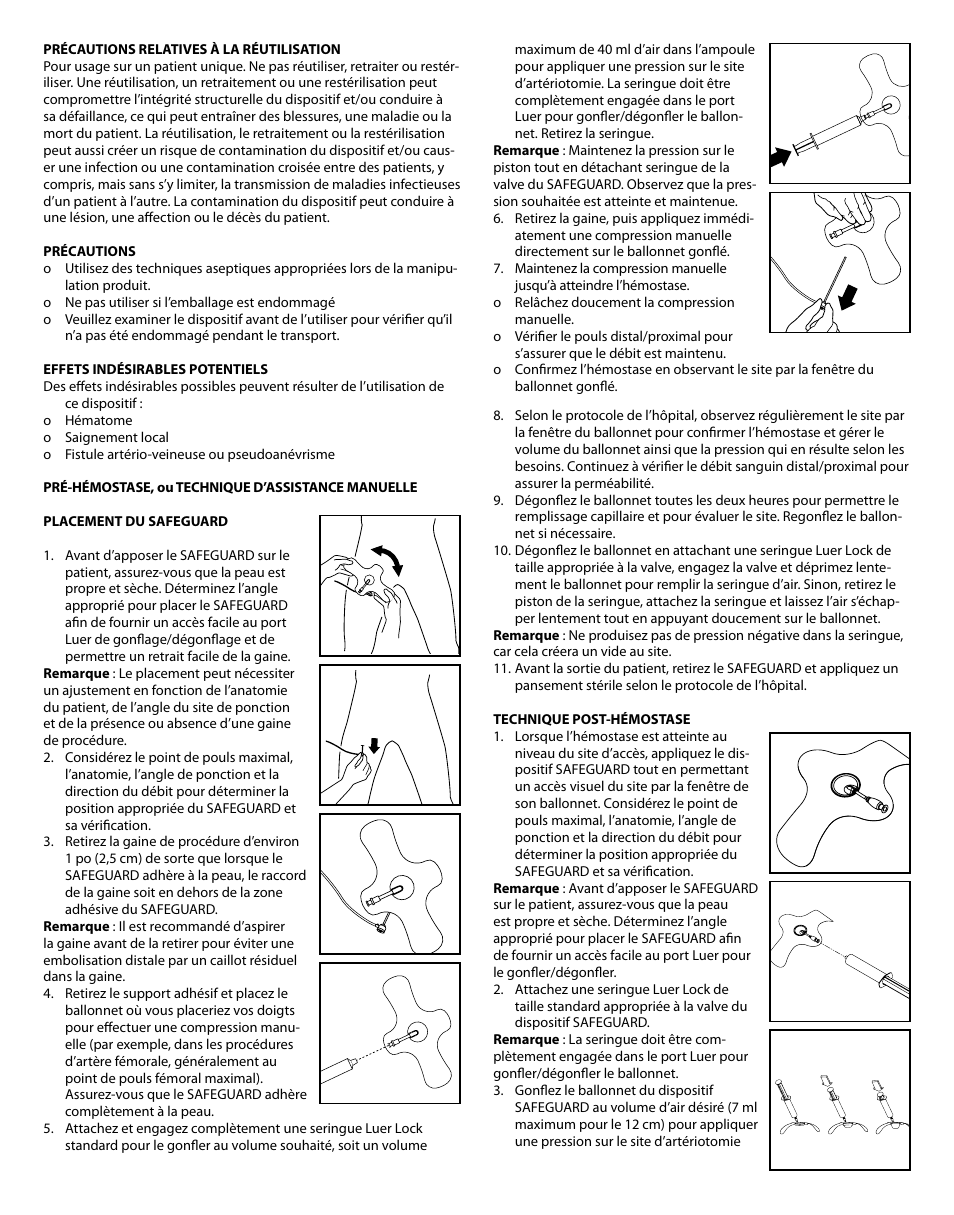 Merit Medical Safeguard 12cm Multilingual IFU User Manual | Page 4 / 24