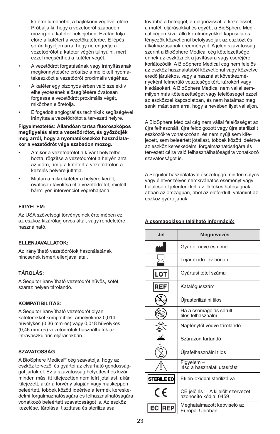 Merit Medical Sequitor Steerable Guidewire User Manual | Page 24 / 48