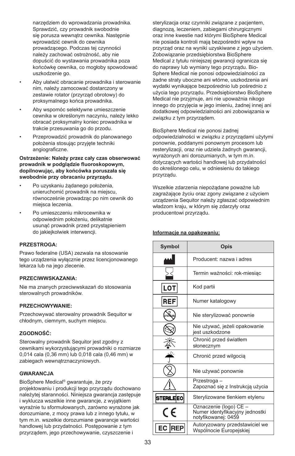 Merit Medical Sequitor Steerable Guidewire User Manual | Page 34 / 48