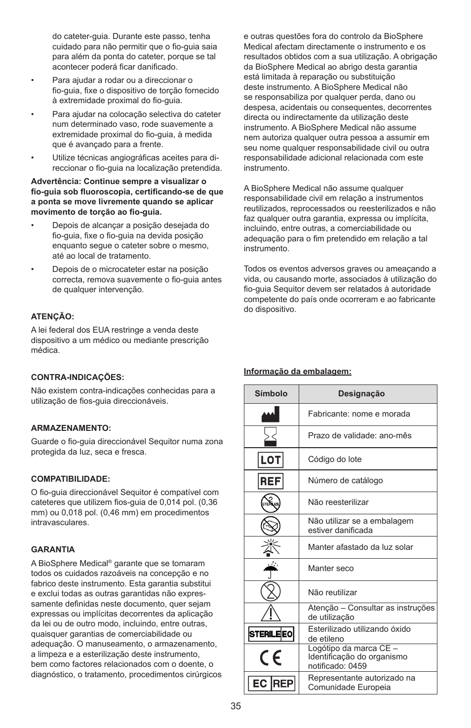 Merit Medical Sequitor Steerable Guidewire User Manual | Page 36 / 48