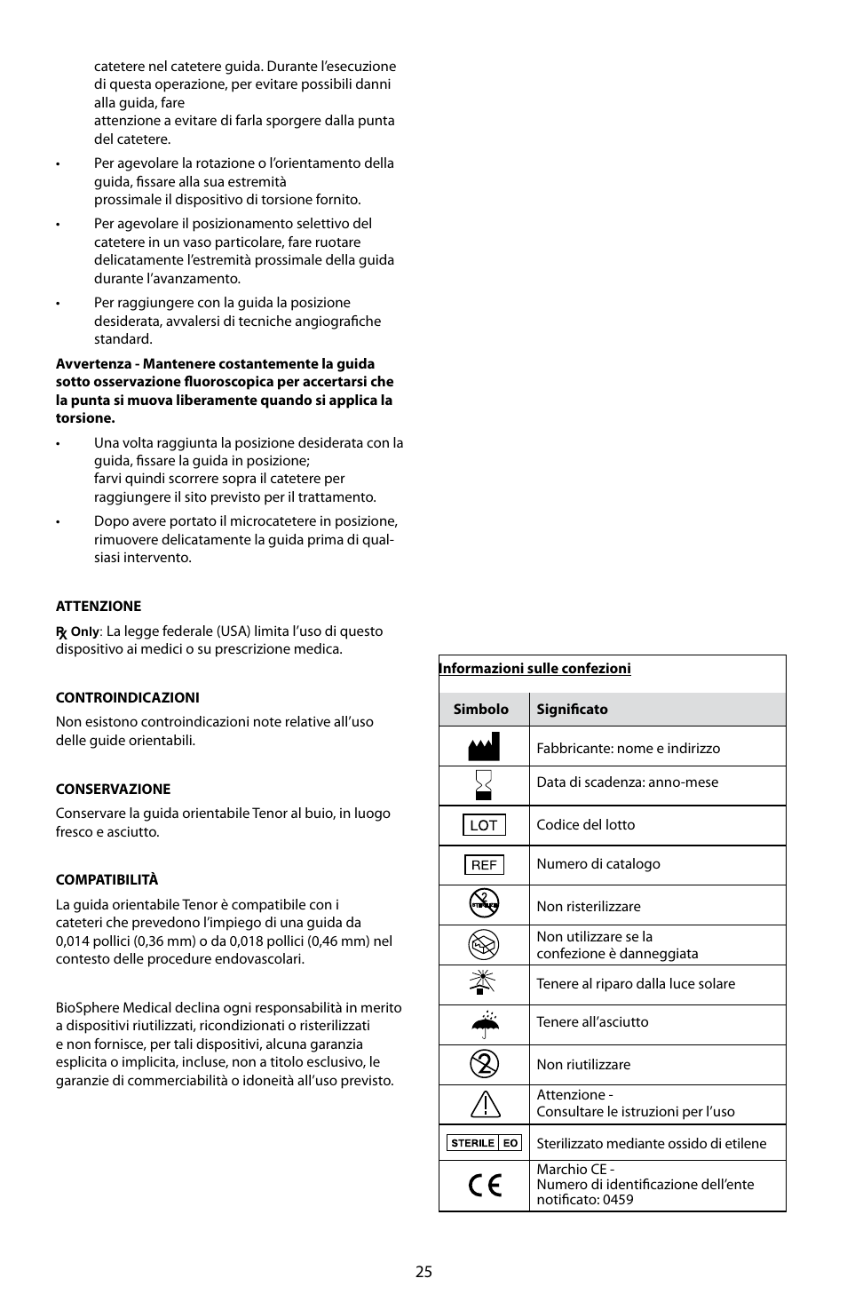 Merit Medical Tenor Steerable Guidewire IFU User Manual | Page 27 / 49