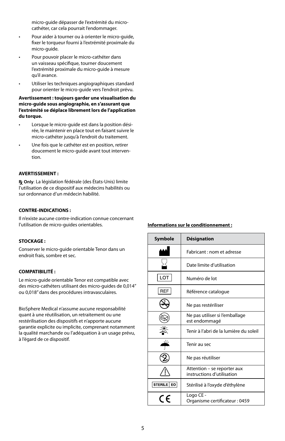 Merit Medical Tenor Steerable Guidewire IFU User Manual | Page 7 / 49
