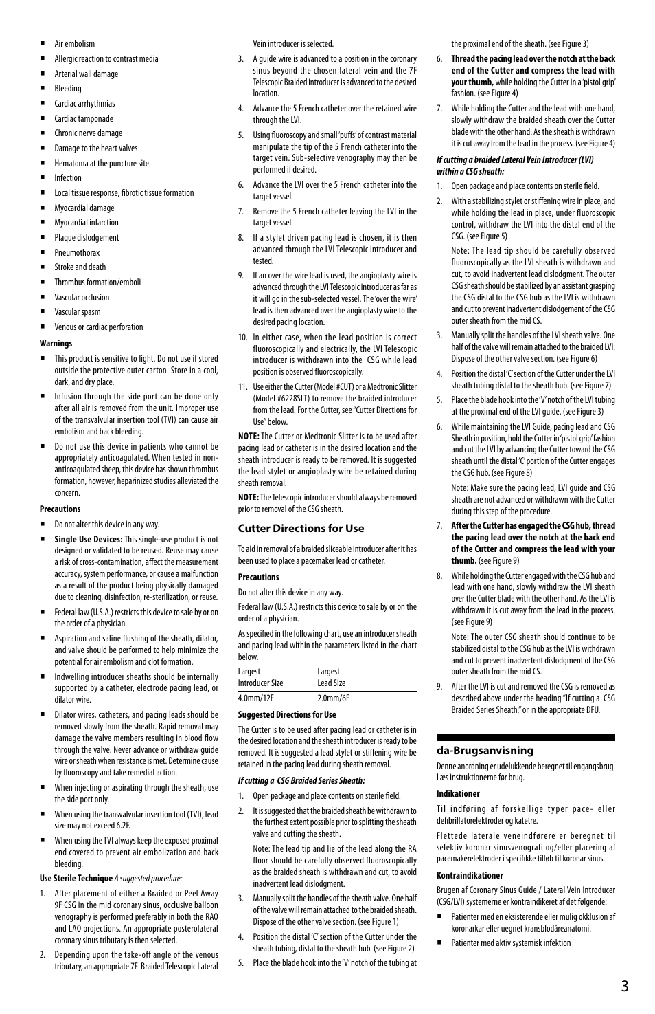 Merit Medical Worley Advanced LVI Lateral Vein Introducers User Manual | Page 3 / 20