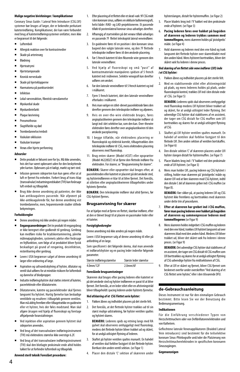 Merit Medical Worley Advanced LVI Lateral Vein Introducers User Manual | Page 4 / 20