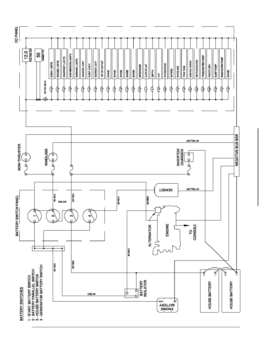 MJM Yachts 34z Express User Manual | Page 40 / 55
