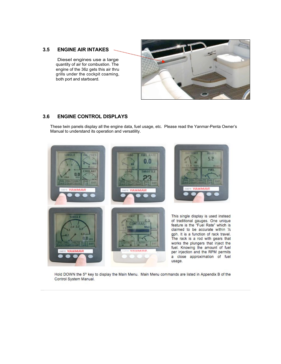 MJM Yachts 36z Express User Manual | Page 17 / 62