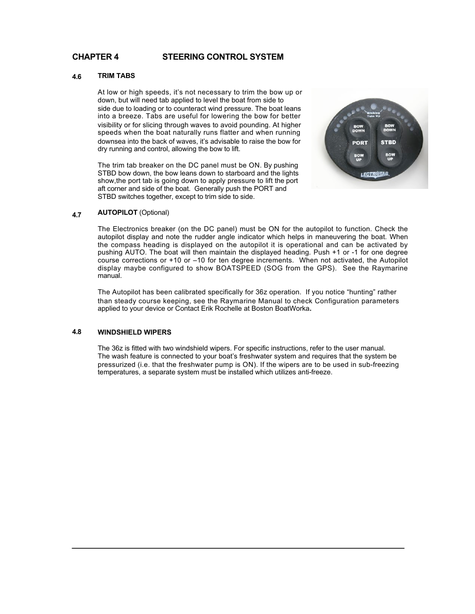 MJM Yachts 36z Express User Manual | Page 27 / 62