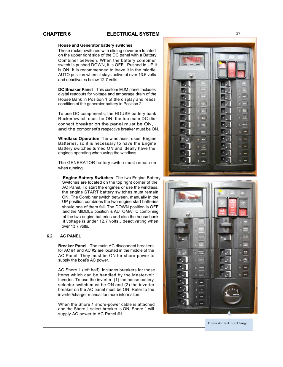 MJM Yachts 36z Express User Manual | Page 33 / 62