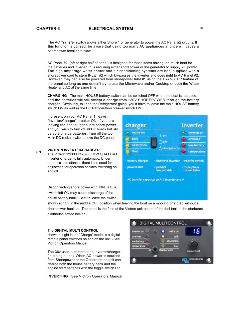 MJM Yachts 36z Express User Manual | Page 34 / 62