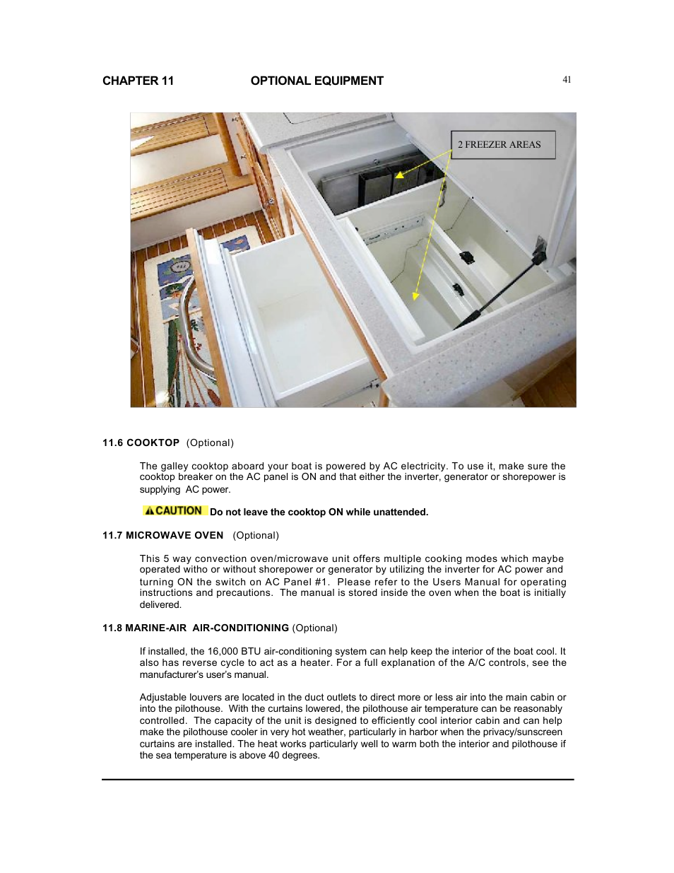 MJM Yachts 36z Express User Manual | Page 48 / 62