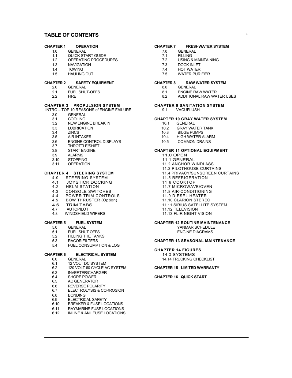 MJM Yachts 36z Express User Manual | Page 5 / 62