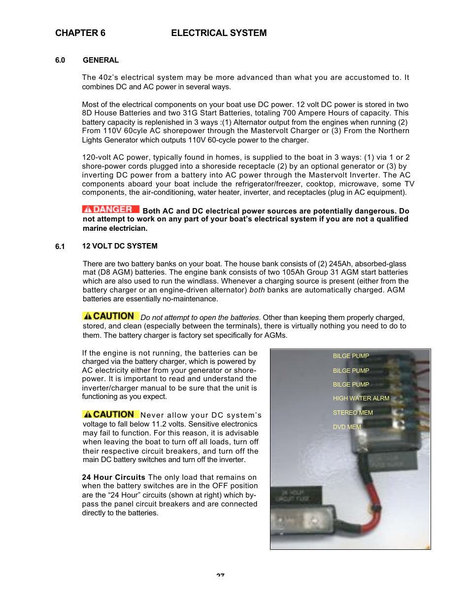 MJM Yachts 40z Express User Manual | Page 28 / 64