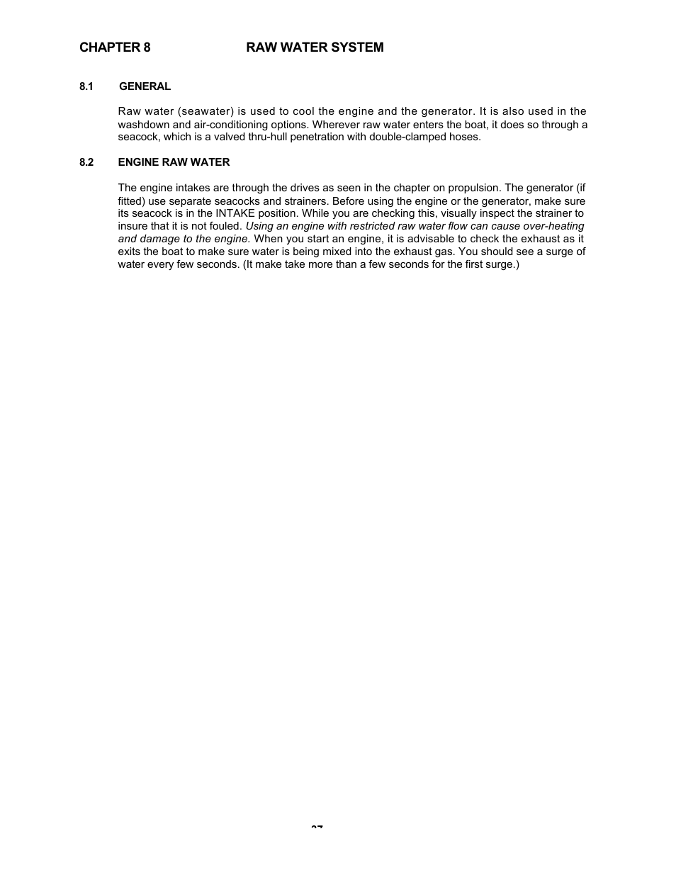 MJM Yachts 40z Express User Manual | Page 38 / 64