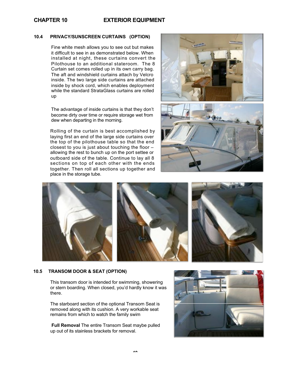 MJM Yachts 40z Express User Manual | Page 41 / 64