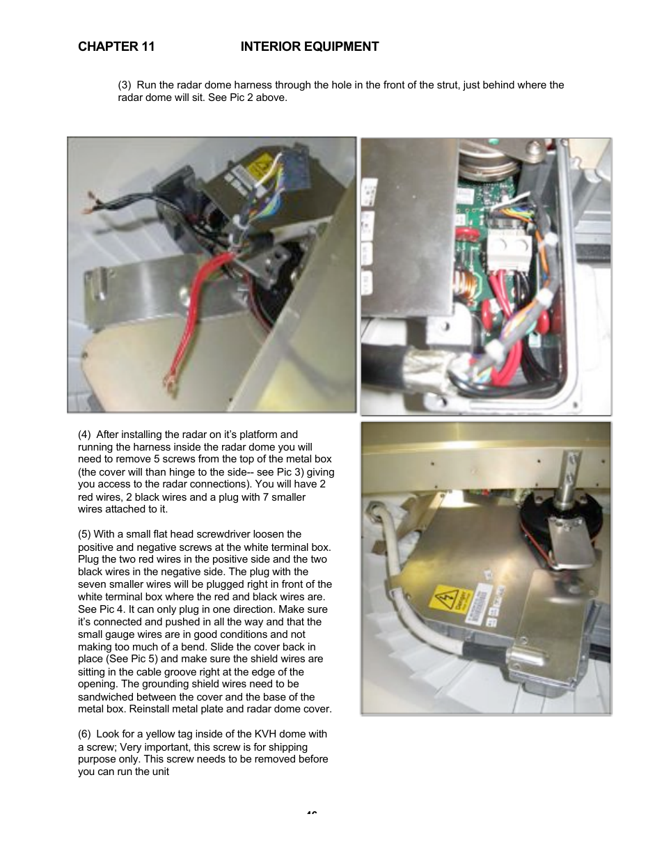 MJM Yachts 40z Express User Manual | Page 47 / 64