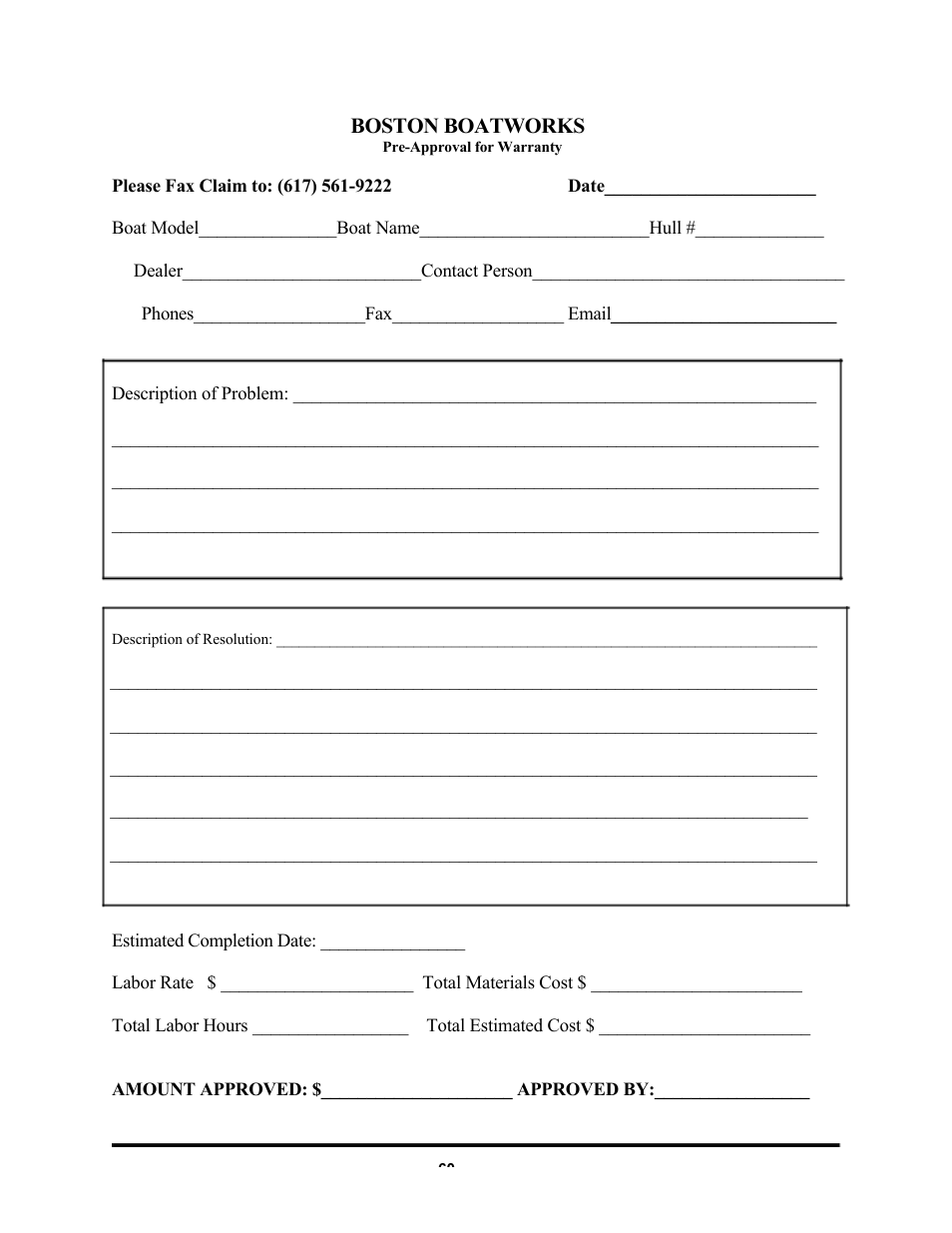 MJM Yachts 40z Express User Manual | Page 61 / 64