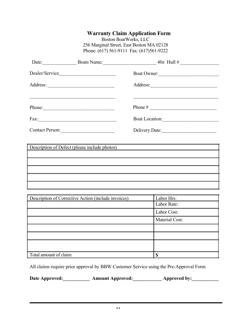 MJM Yachts 40z Express User Manual | Page 62 / 64