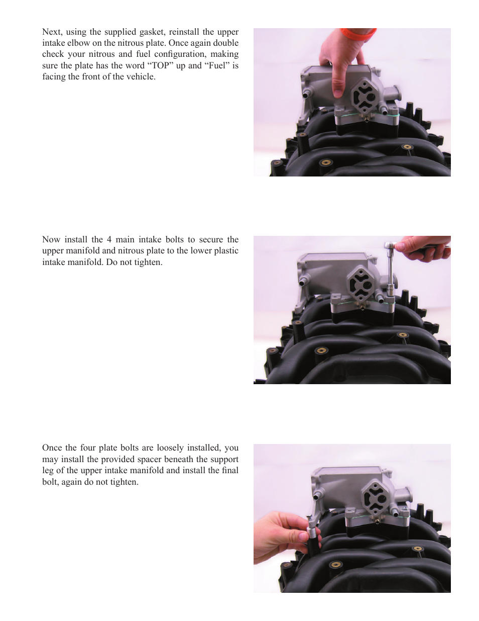 Nitrous Express Ford 4.6L 2 Valve Plate System User Manual | Page 2 / 4