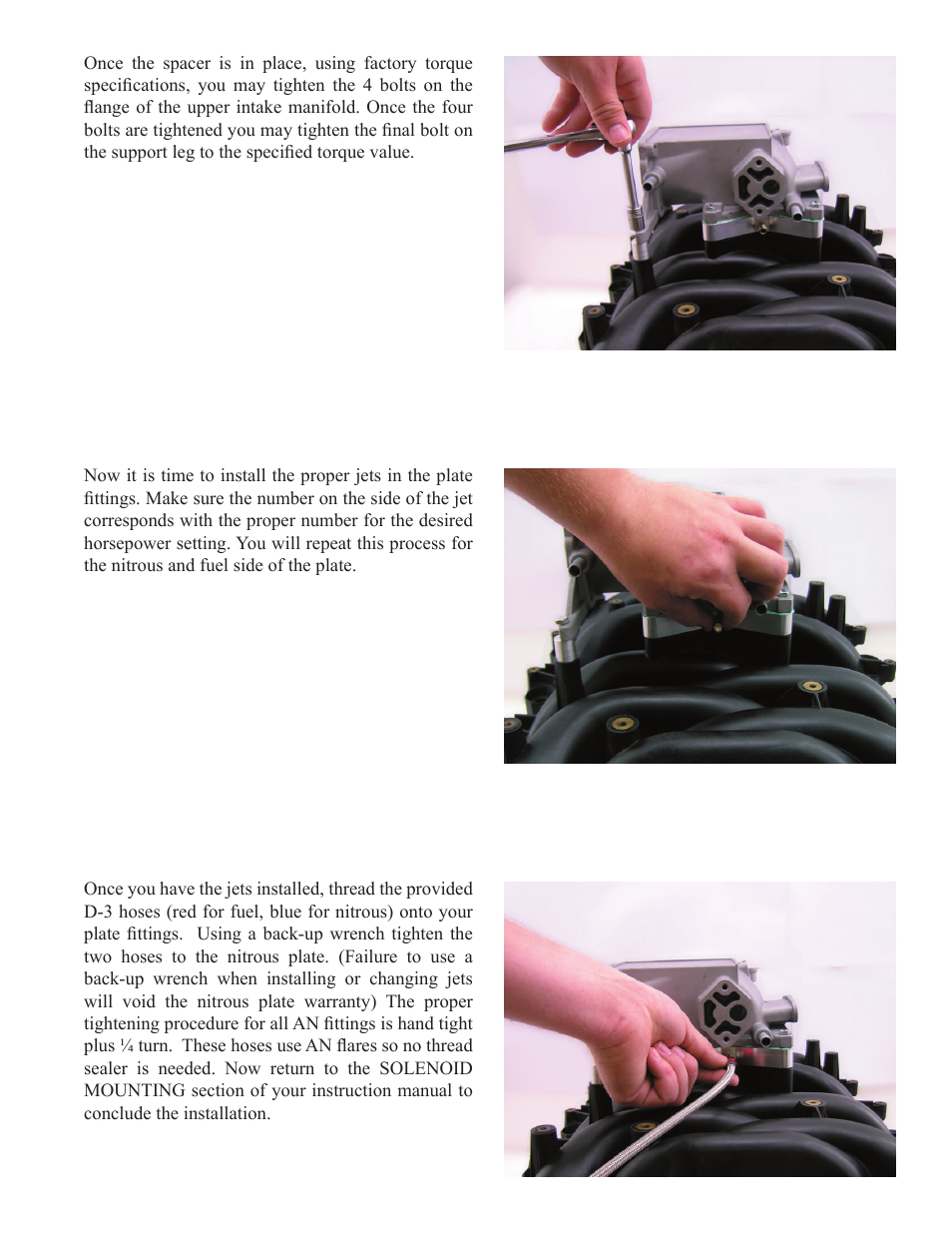 Nitrous Express Ford 4.6L 2 Valve Plate System User Manual | Page 3 / 4