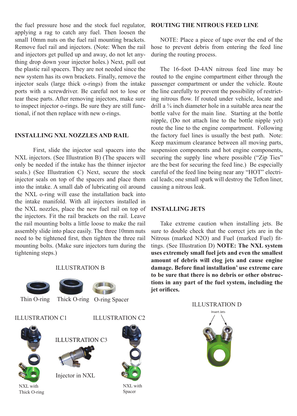 Nitrous Express Honda NXL User Manual | Page 2 / 6
