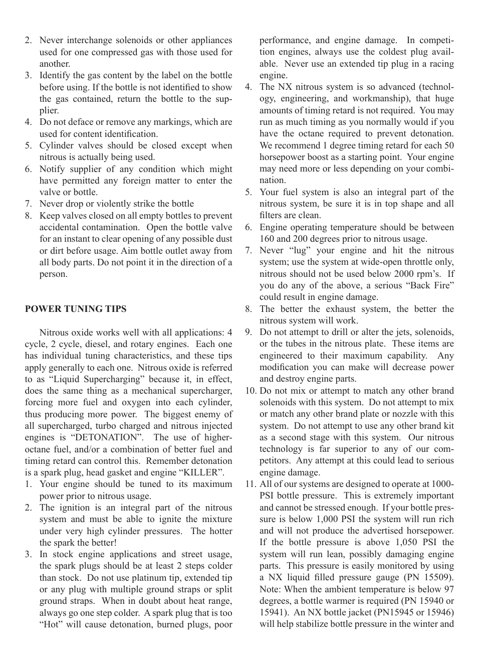 Nitrous Express Honda NXL User Manual | Page 4 / 6