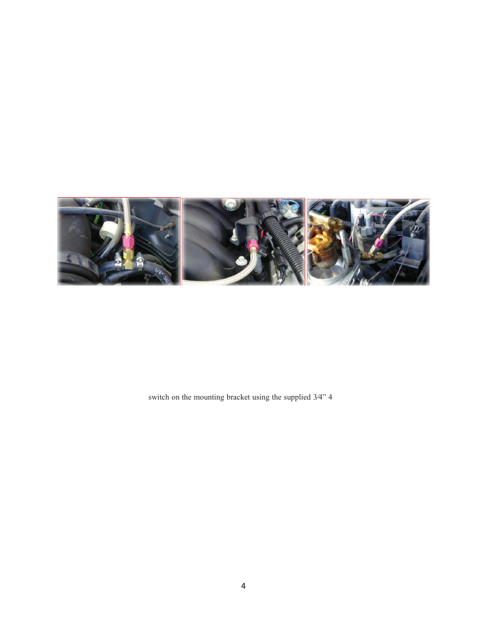 Nitrous Express ELECTRONIC FUEL INJECTED SINGLE NOZZLE NITROUS SYSTEMS User Manual | Page 4 / 8