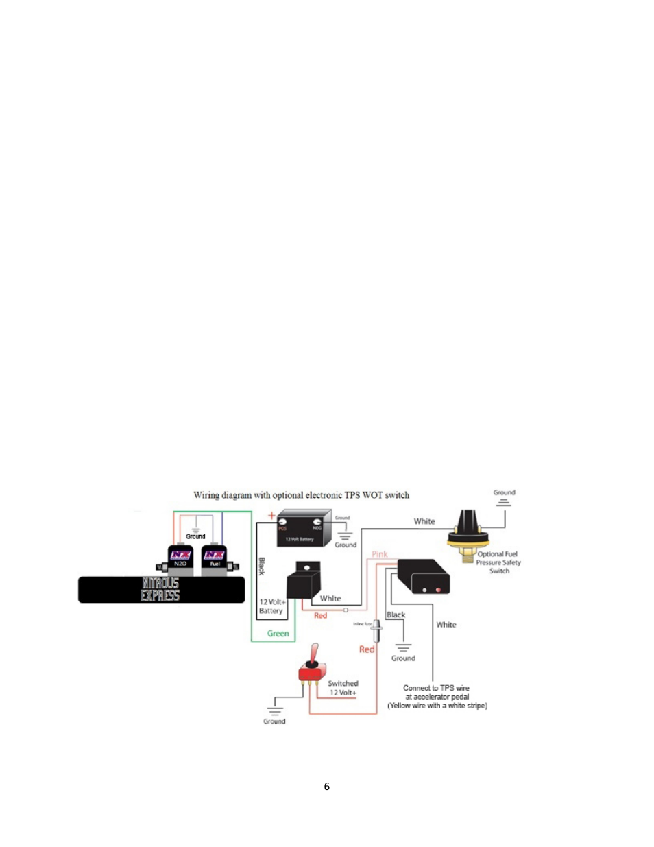Nitrous Express ELECTRONIC FUEL INJECTED GEN-V 5.3L PLATE SYSTEM User Manual | Page 6 / 10