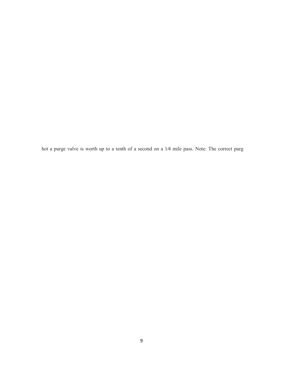 Nitrous Express ELECTRONIC FUEL INJECTED GEN-V 5.3L PLATE SYSTEM User Manual | Page 9 / 10