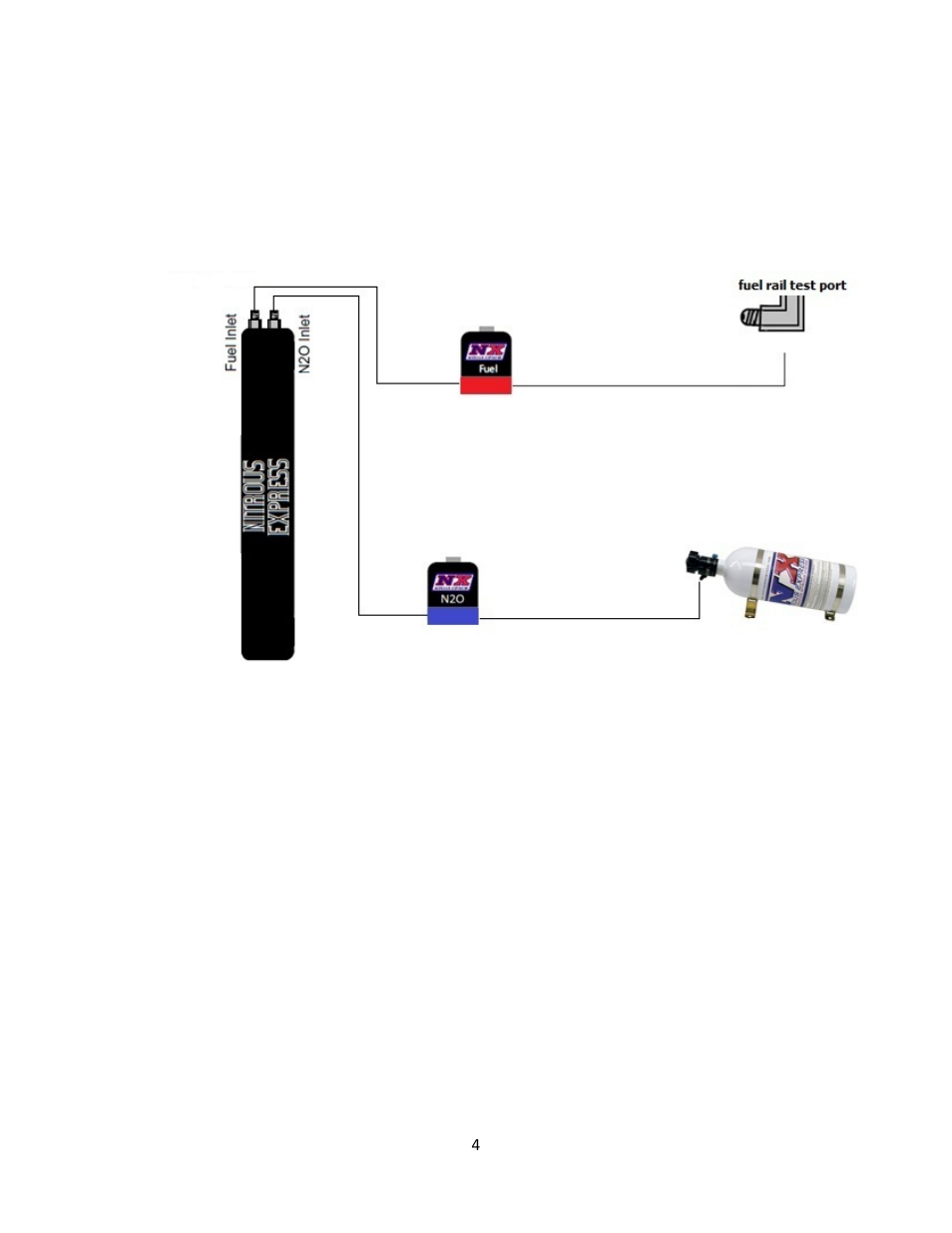 Nitrous Express ELECTRONIC FUEL INJECTED LS PLATE SYSTEM User Manual | Page 4 / 9