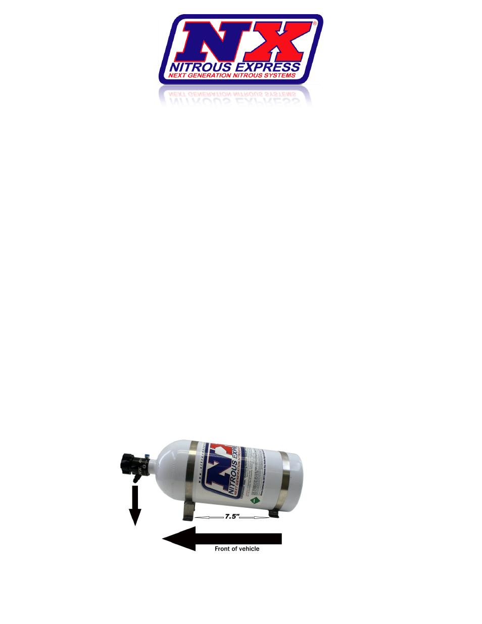 Nitrous Express DIRECT PORT (NOZZLE SYSTEM) User Manual | 5 pages