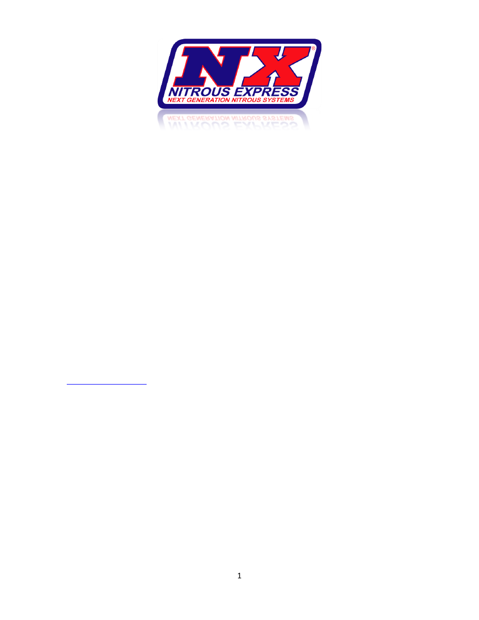 Nitrous Express NISSAN GTR PLATE SYSTEM User Manual | 9 pages